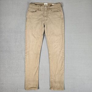 Flint and Tinder Mens 28x30 Straight Fit Twill 365 Chinos Pants Brown *READ